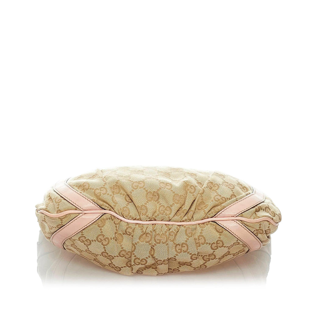 Gucci Gucci Canvas Abbey D-Ring Crossbody Bag (SHG-32404)