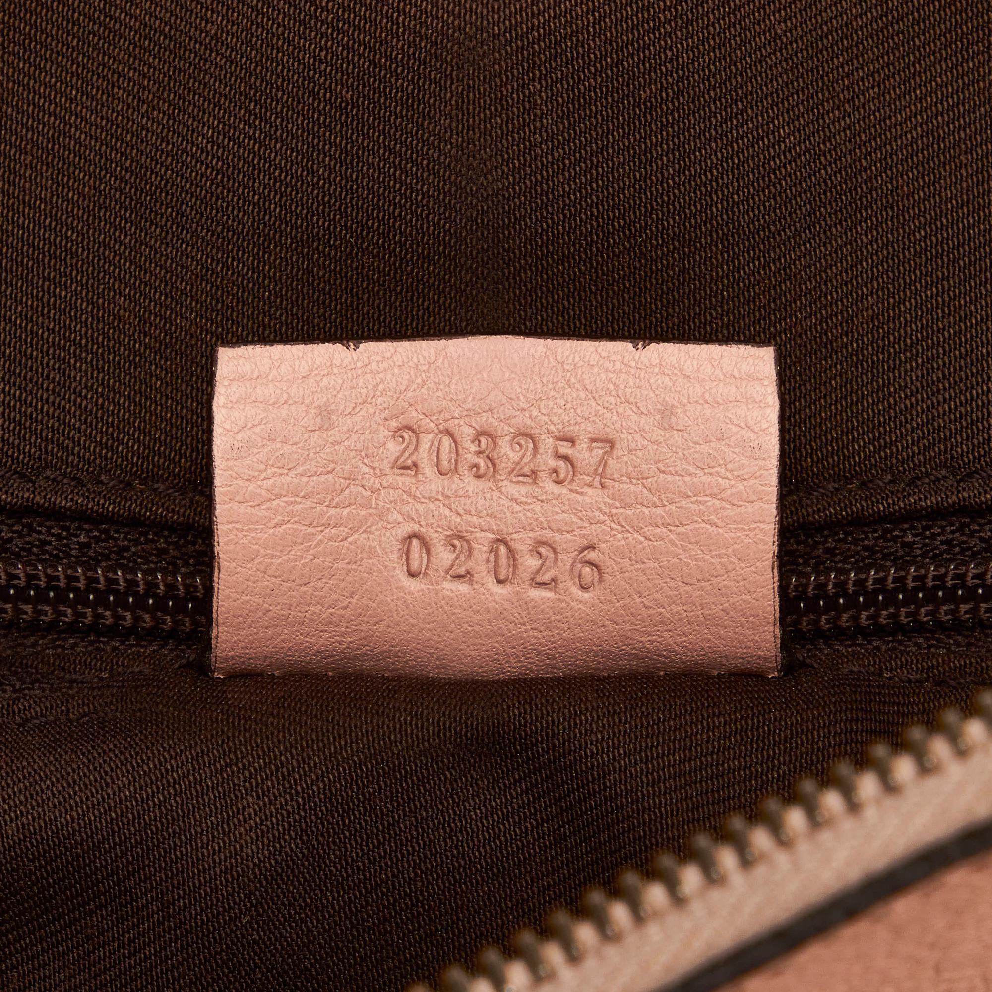 Gucci Gucci Canvas Abbey D-Ring Crossbody Bag (SHG-32404)