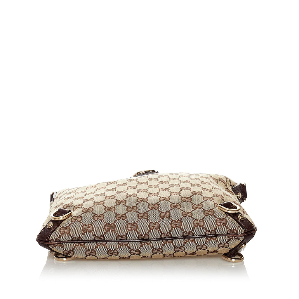 Gucci Gucci Canvas Abbey D-Ring Crossbody Bag (SHG-32579)