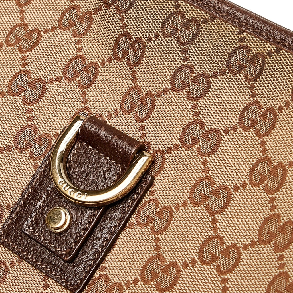 Gucci Gucci Canvas Abbey D-Ring Crossbody Bag (SHG-32579)