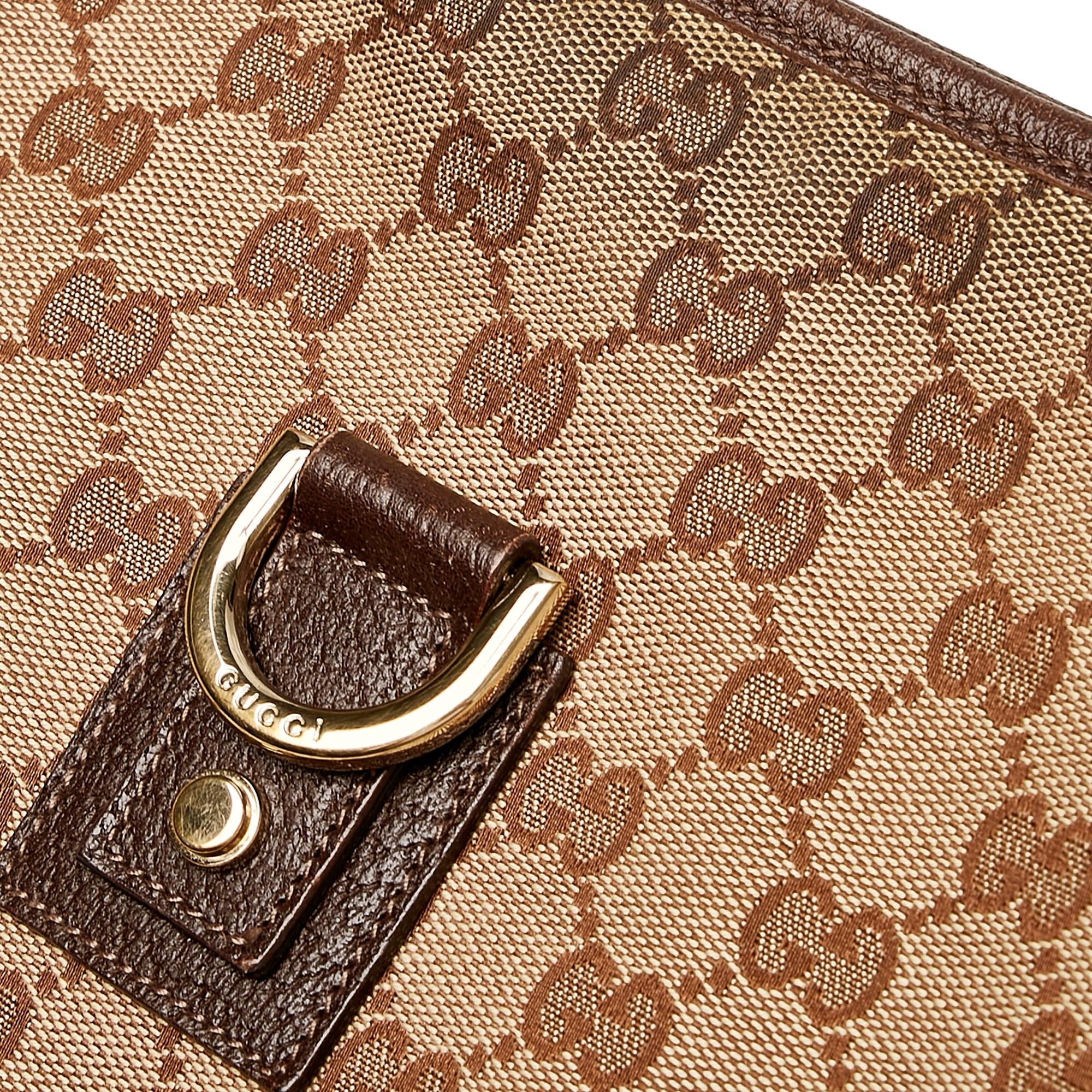 Gucci Gucci Canvas Abbey D-Ring Crossbody Bag (SHG-32579)