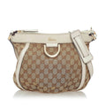 Gucci Gucci Canvas Abbey D-Ring Crossbody Bag (SHG-33207)
