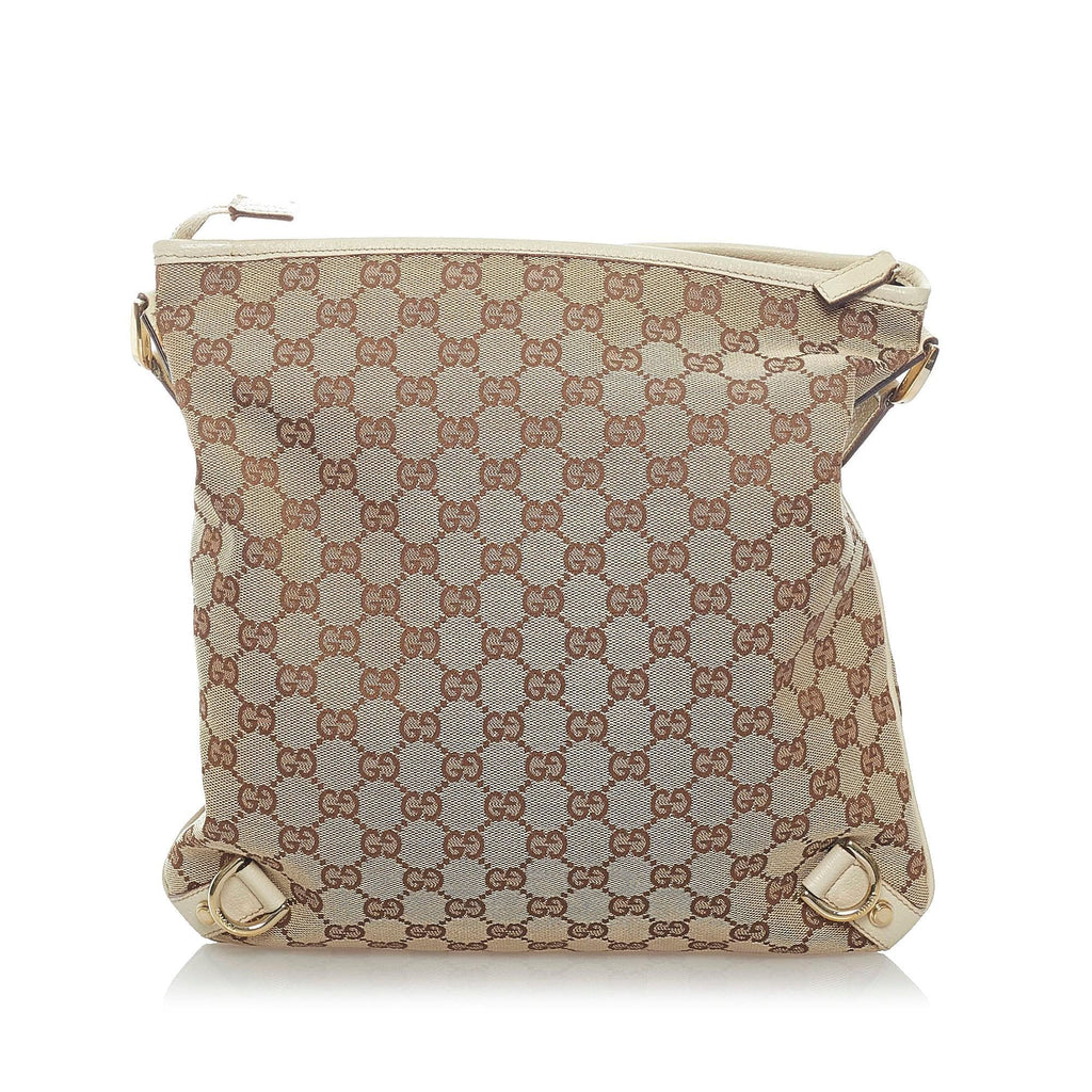 Gucci Gucci Canvas Abbey D-Ring Crossbody Bag (SHG-33500)