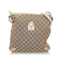 Gucci Gucci Canvas Abbey D-Ring Crossbody Bag (SHG-33500)