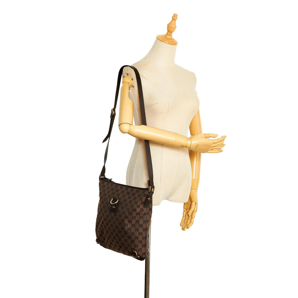 Gucci GG Canvas Abbey D-Ring Crossbody Bag (SHG-KnQtNG)