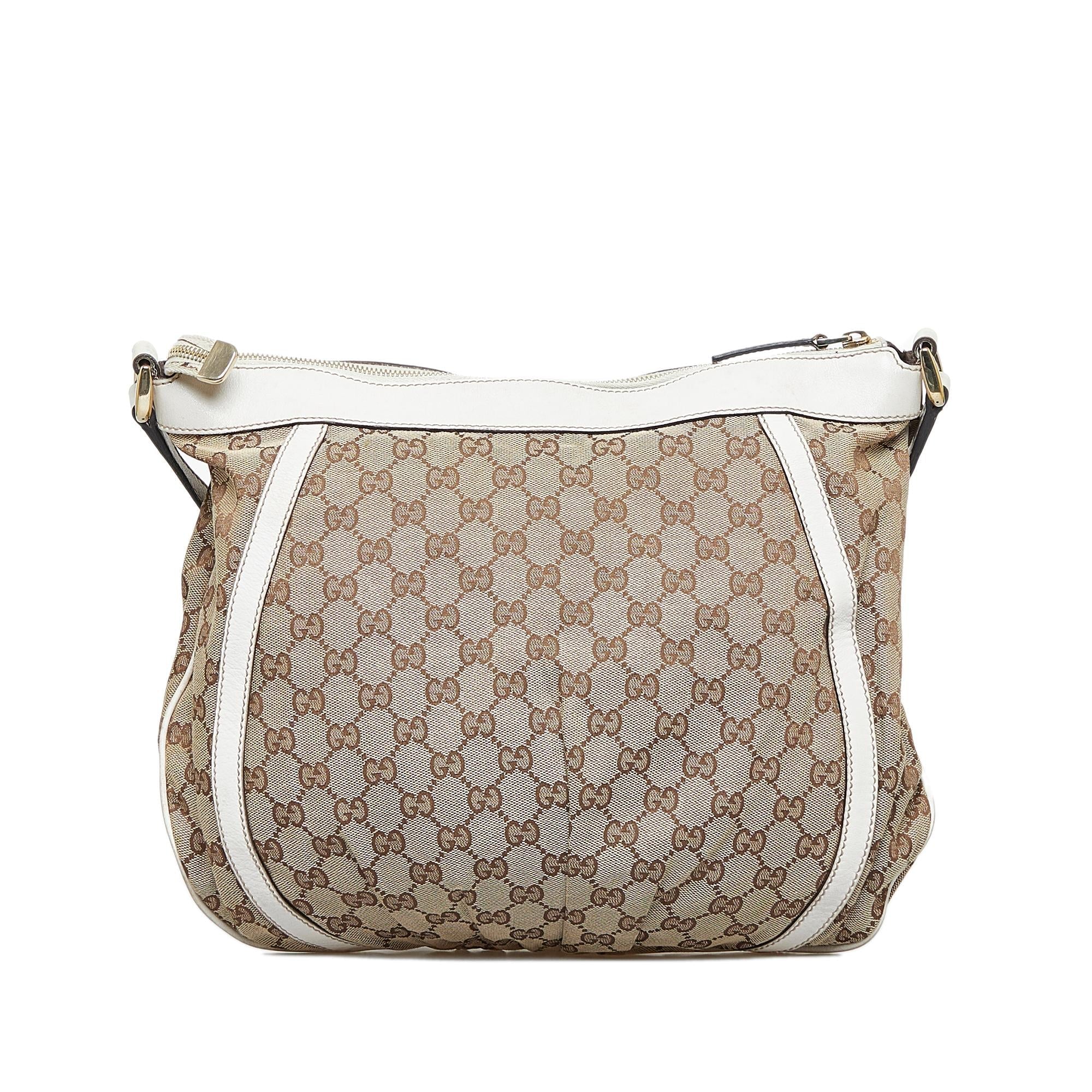 Gucci GG Canvas Abbey D Ring Crossbody Bag (SHG-E8Ihbs)