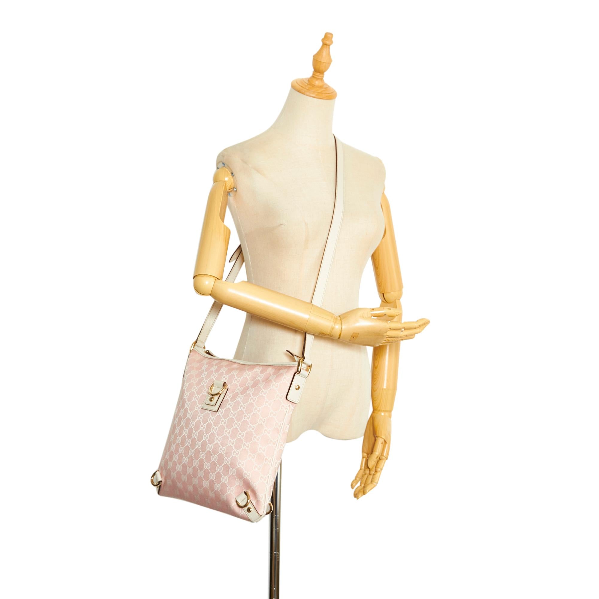 Gucci GG Canvas Abbey D-Ring Crossbody (SHG-Fnk6SM)