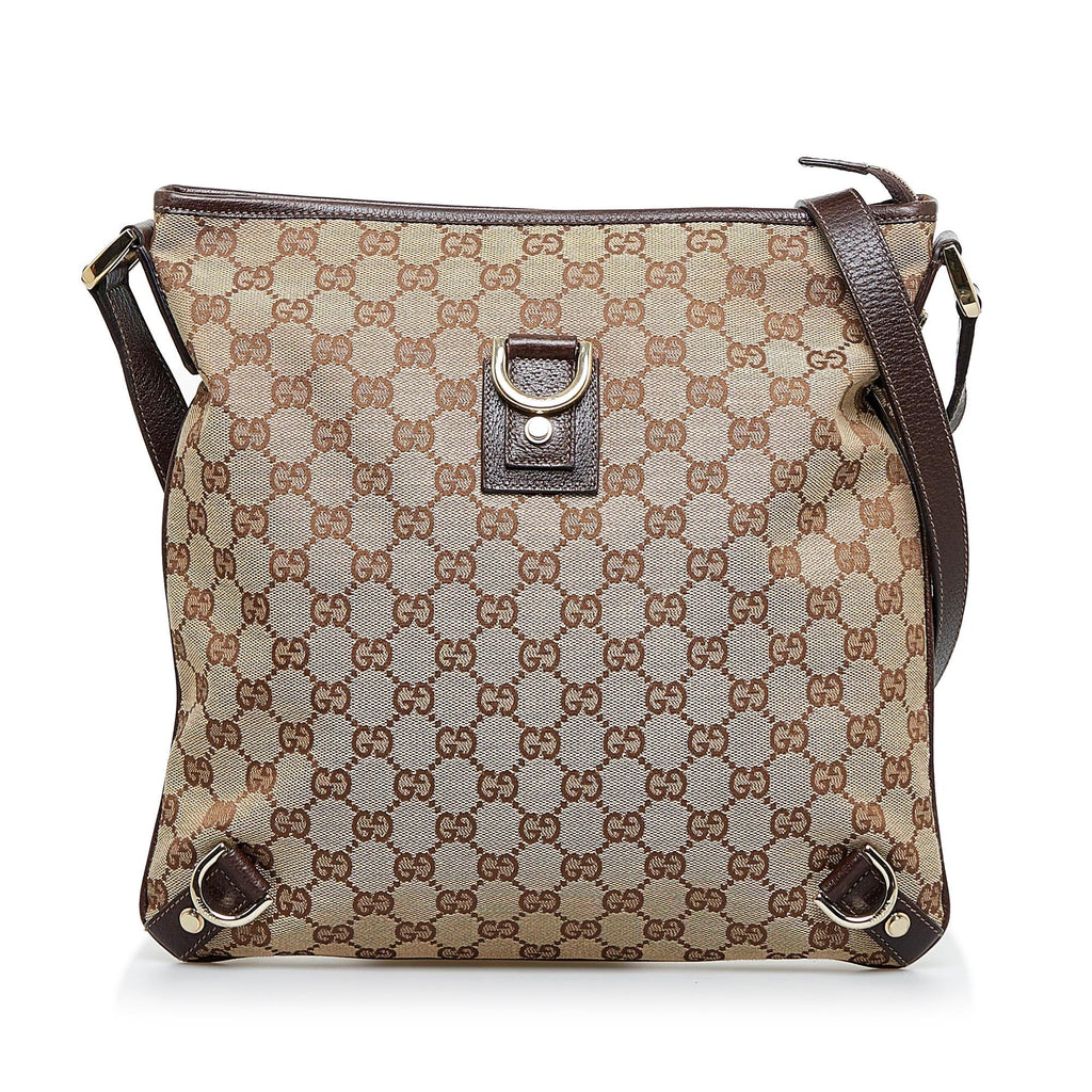 Gucci GG Canvas Abbey D-Ring Crossbody (SHG-Y5sscK)