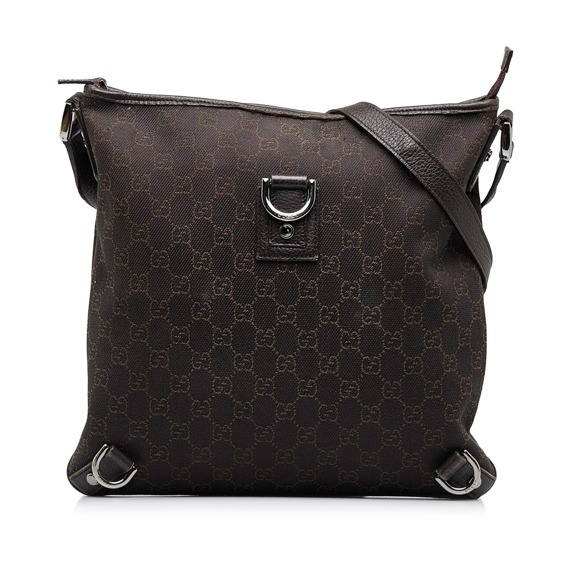 Gucci GG Canvas Abbey D-Ring Crossbody (SHG-jHzWW0)