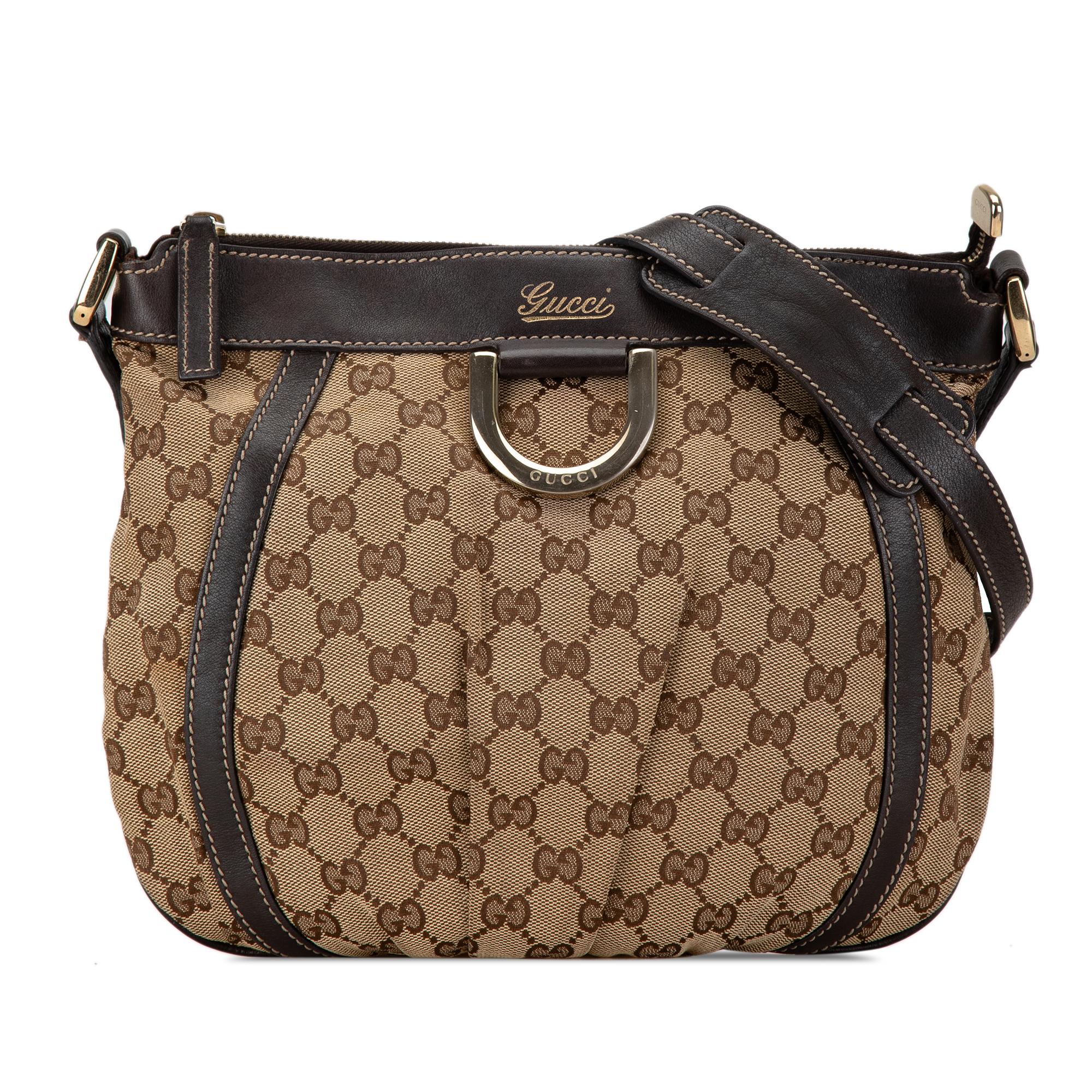 Gucci GG Canvas Abbey D Ring Crossbody (SHG-iCzpXw)