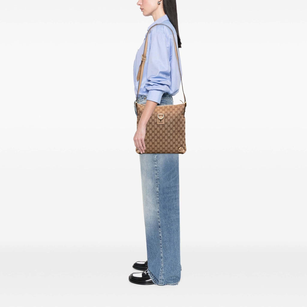 Gucci GG Canvas Abbey D Ring Crossbody