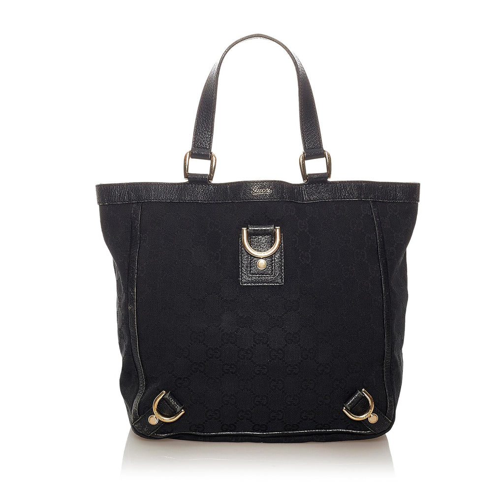 Gucci Gucci Canvas Abbey D-Ring Handbag (SHG-27363)