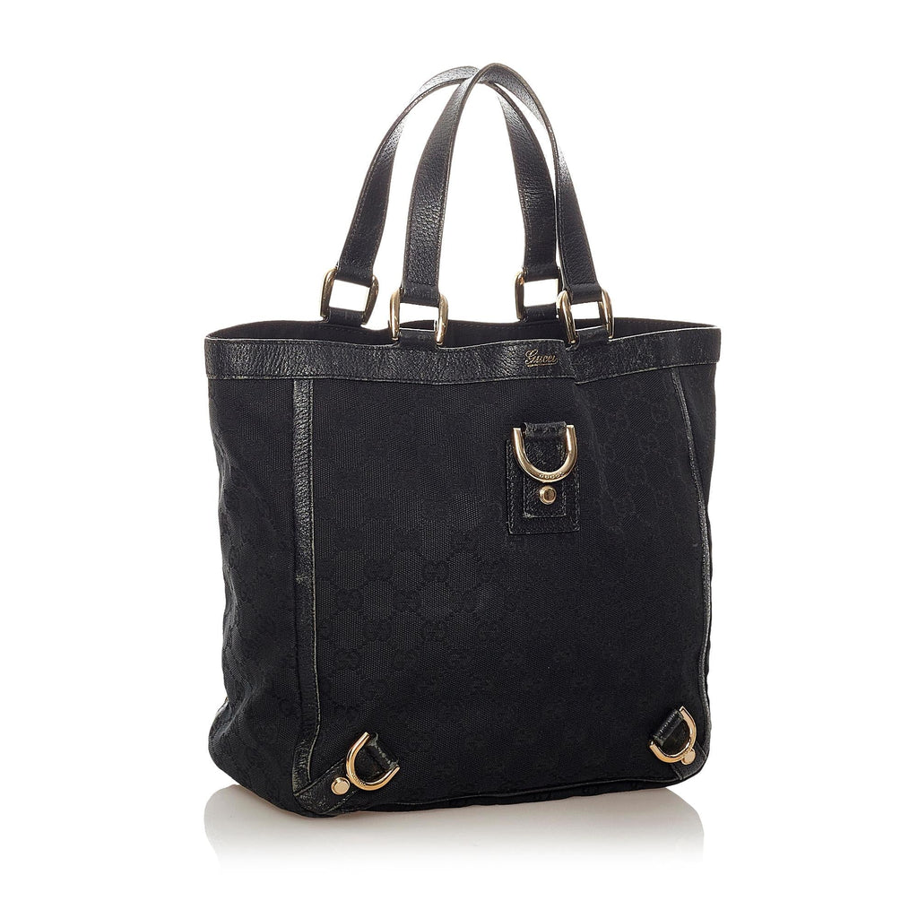 Gucci Gucci Canvas Abbey D-Ring Handbag (SHG-27363)