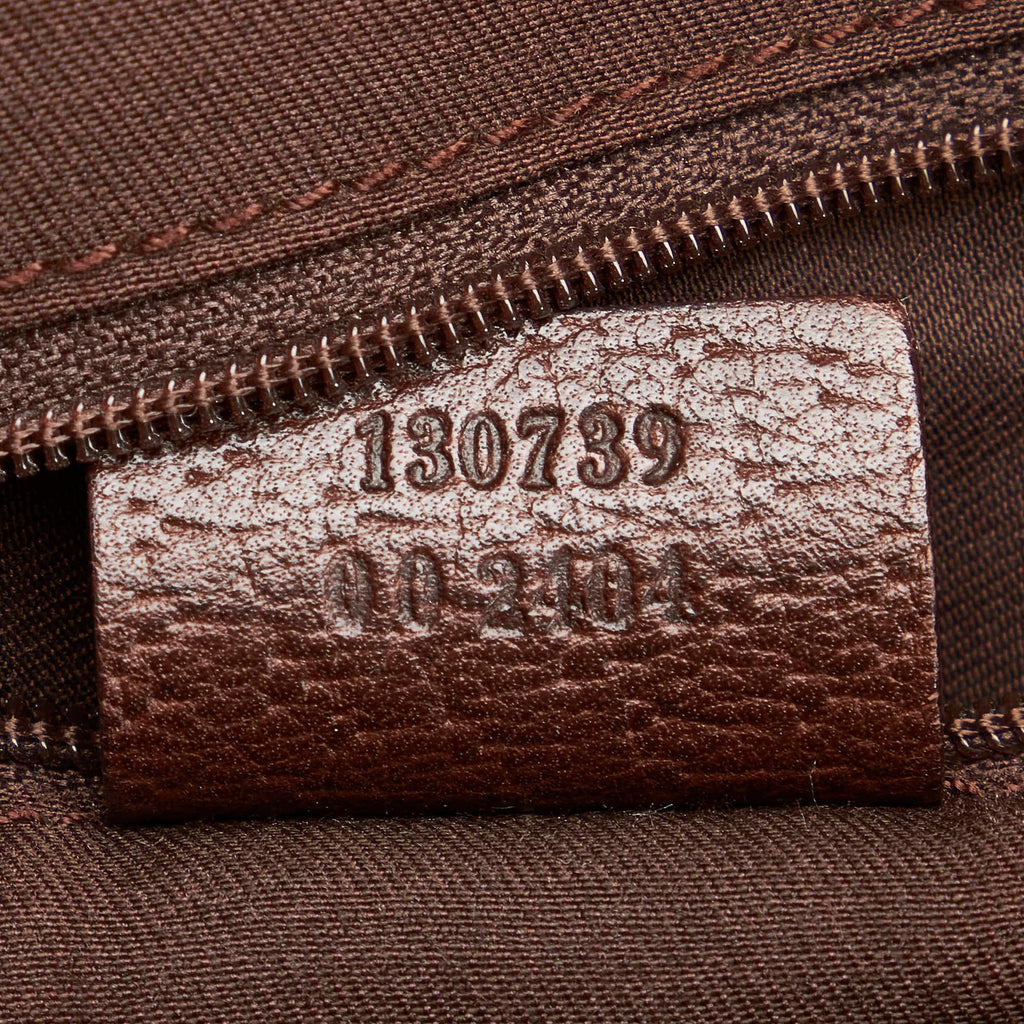 Gucci Gucci Canvas Abbey D-Ring Handbag (SHG-28190)