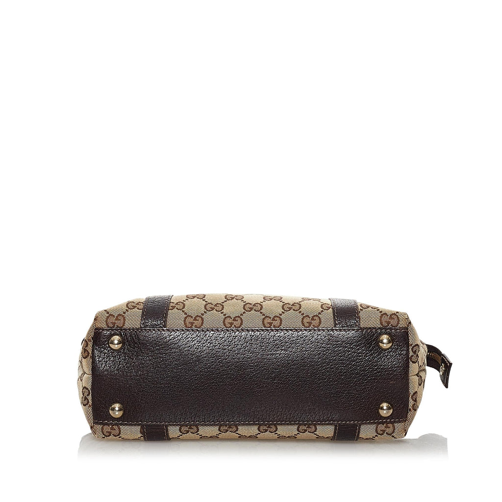 Gucci Gucci Canvas Abbey D-Ring Handbag (SHG-29791)