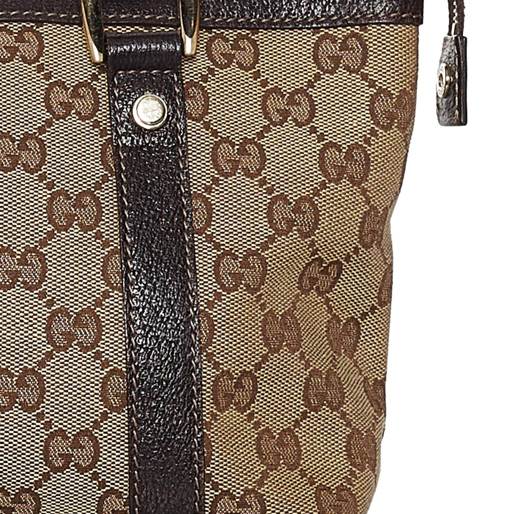 Gucci Gucci Canvas Abbey D-Ring Handbag (SHG-29791)