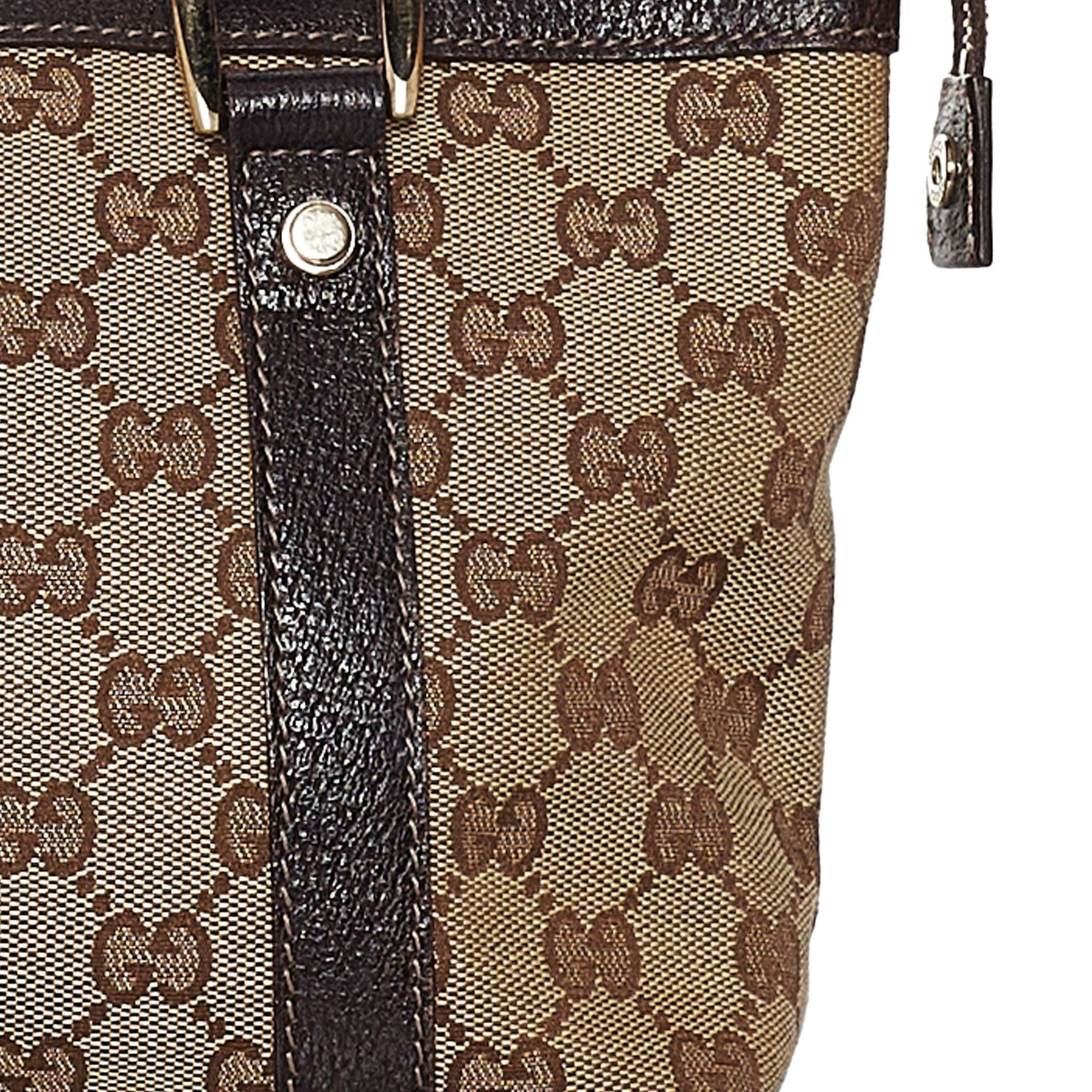 Gucci Gucci Canvas Abbey D-Ring Handbag (SHG-29791)
