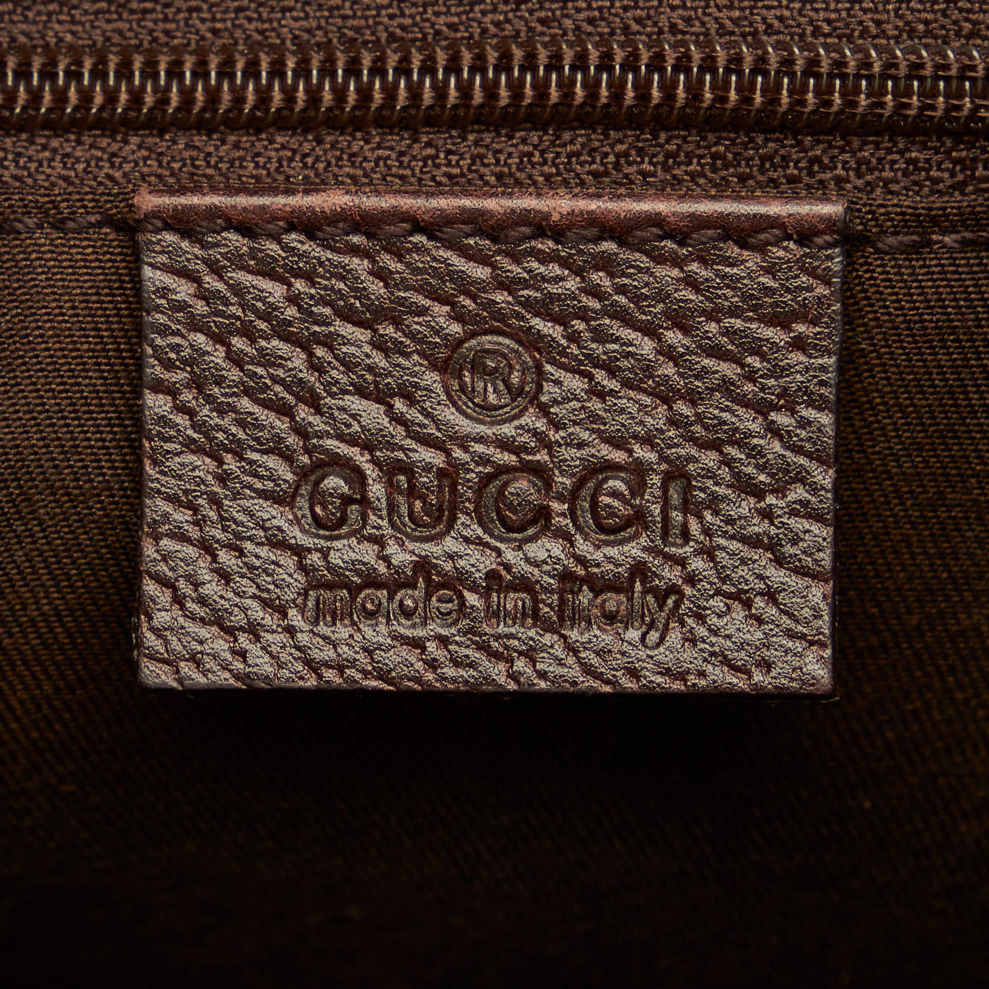 Gucci Gucci Canvas Abbey D-Ring Handbag (SHG-32919)