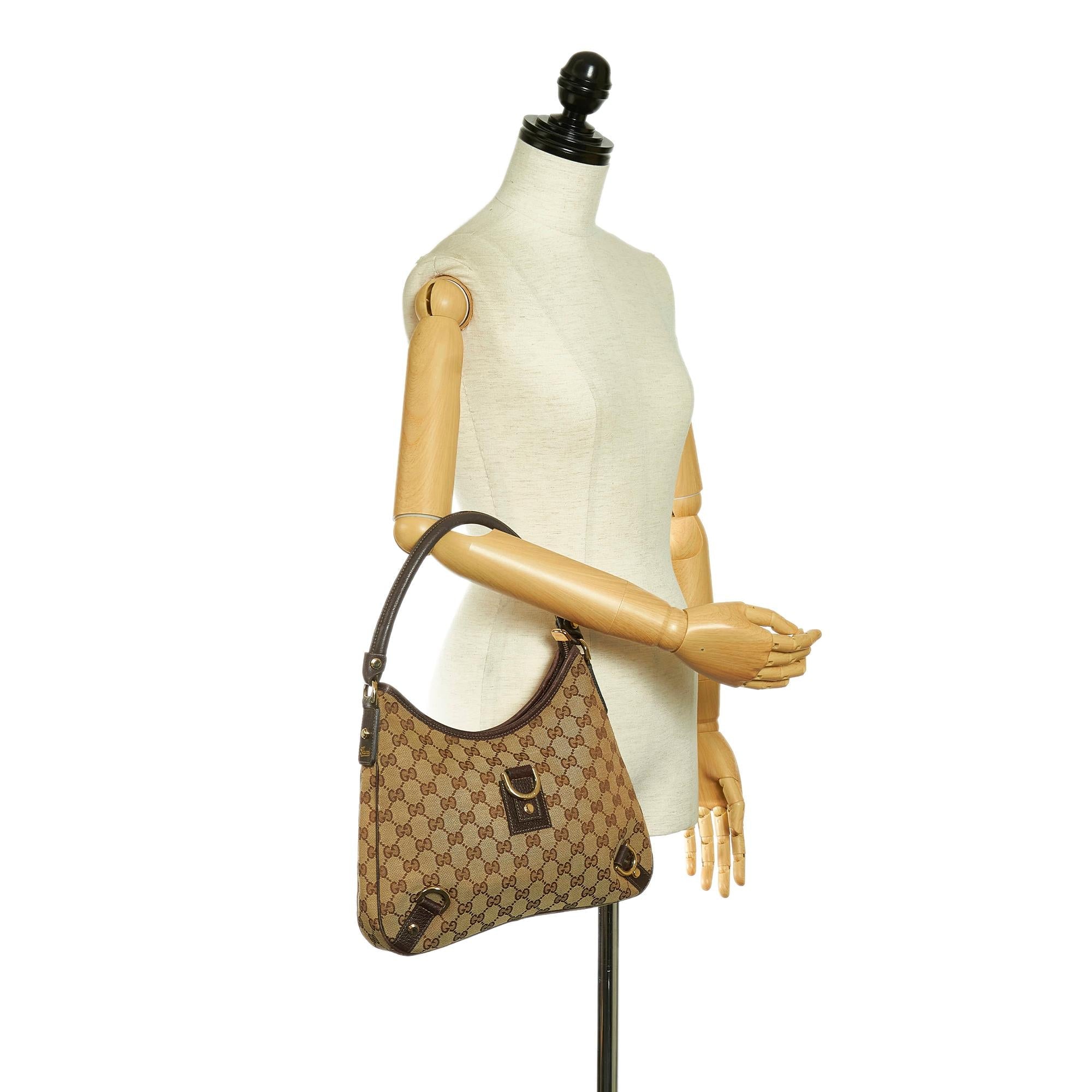 Gucci Gucci Canvas Abbey D-Ring Handbag (SHG-32919)