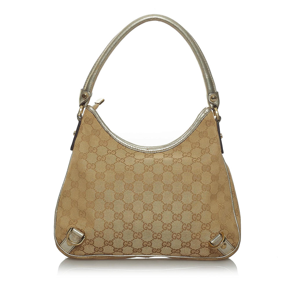 Gucci Gucci Canvas Abbey D-Ring Handbag (SHG-33715)