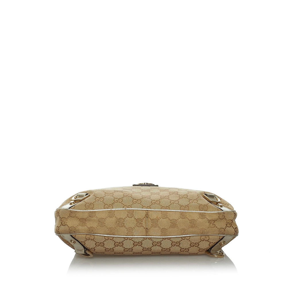 Gucci Gucci Canvas Abbey D-Ring Handbag (SHG-33715)