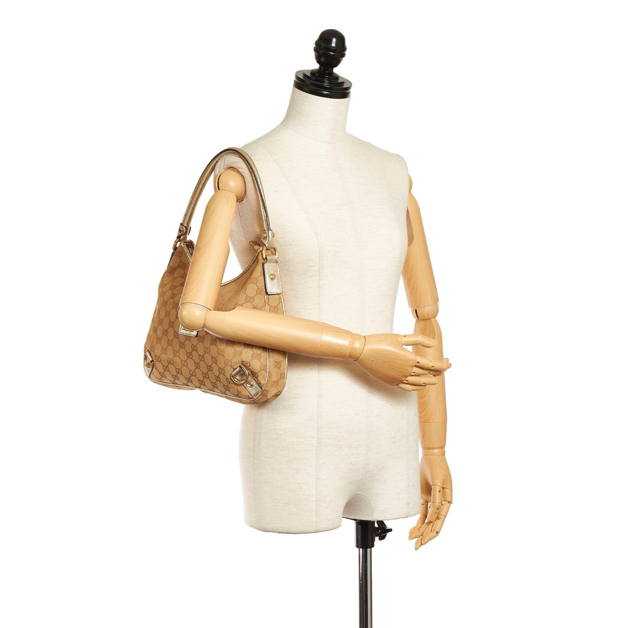 Gucci Gucci Canvas Abbey D-Ring Handbag (SHG-33715)