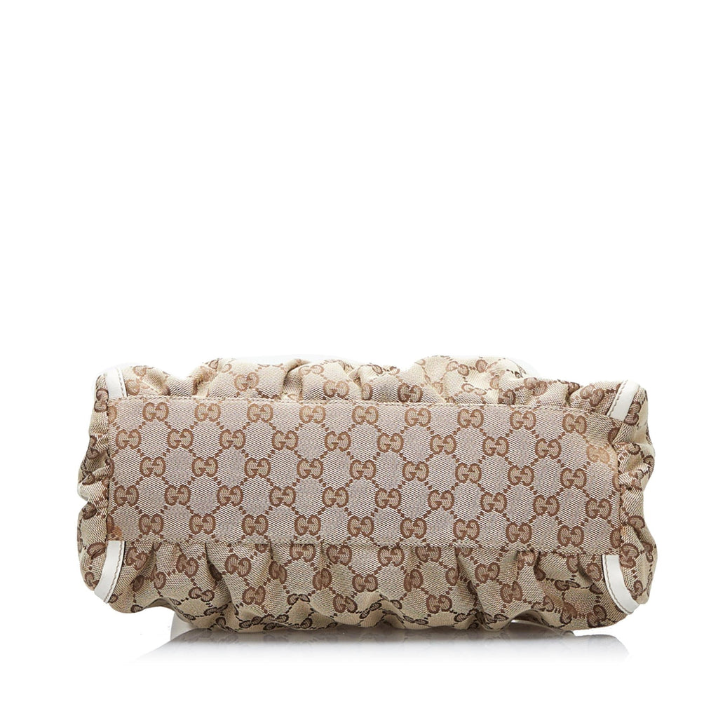 Gucci GG Canvas Abbey D-Ring Handbag (SHG-T3VHl9)