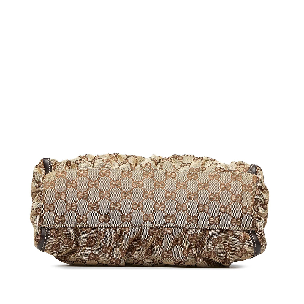 Gucci GG Canvas Abbey D-Ring Handbag (SHG-RoCRPE)