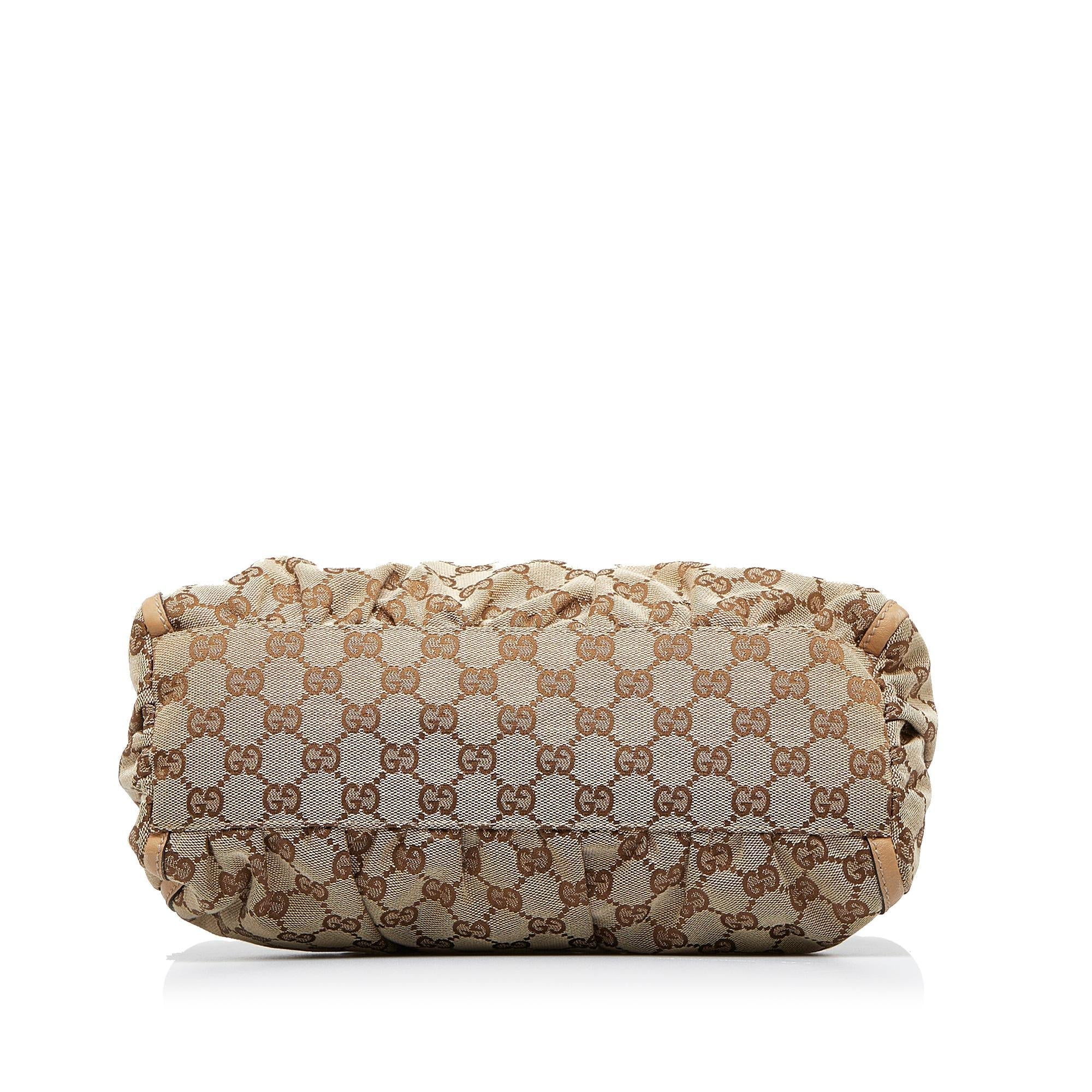 Gucci GG Canvas Abbey D-Ring Handbag (SHG-qiEaFg)