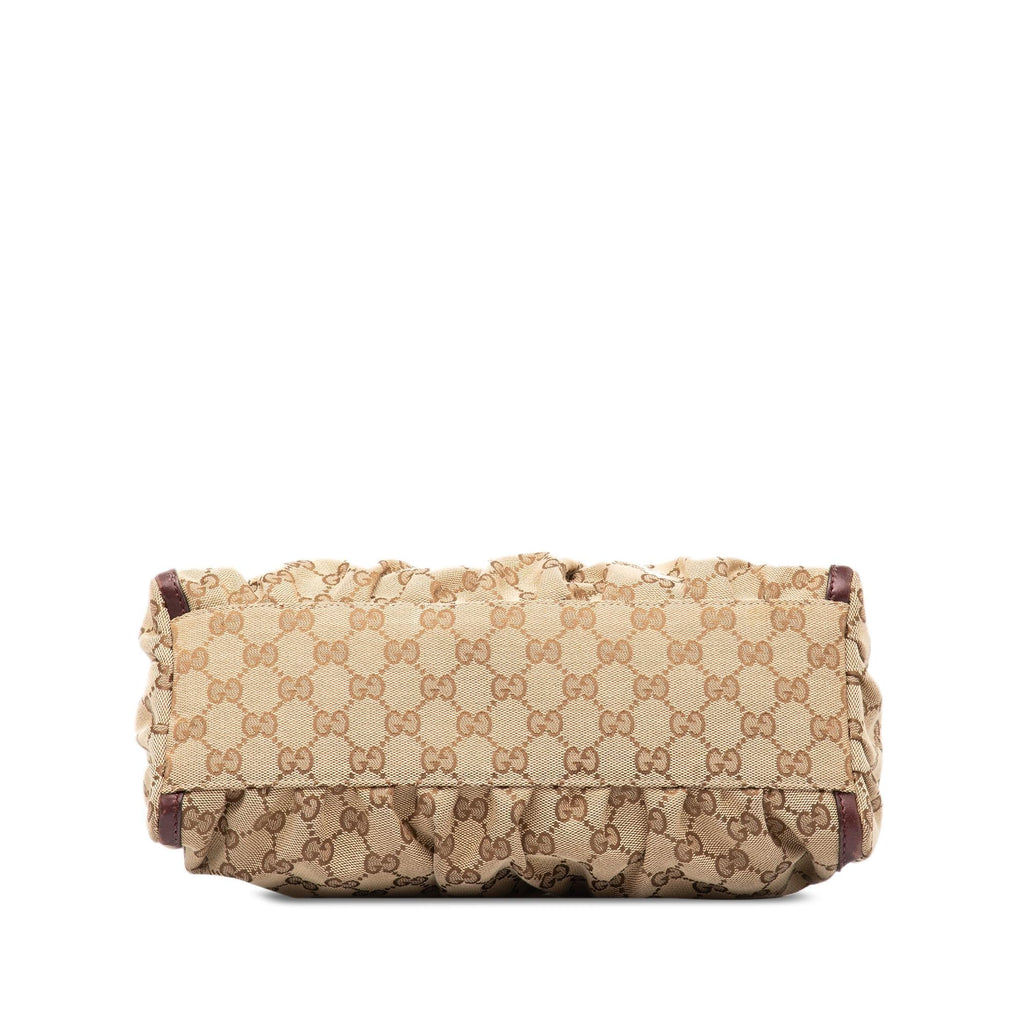 Gucci GG Canvas Abbey D-Ring Handbag (SHG-33rjfk)