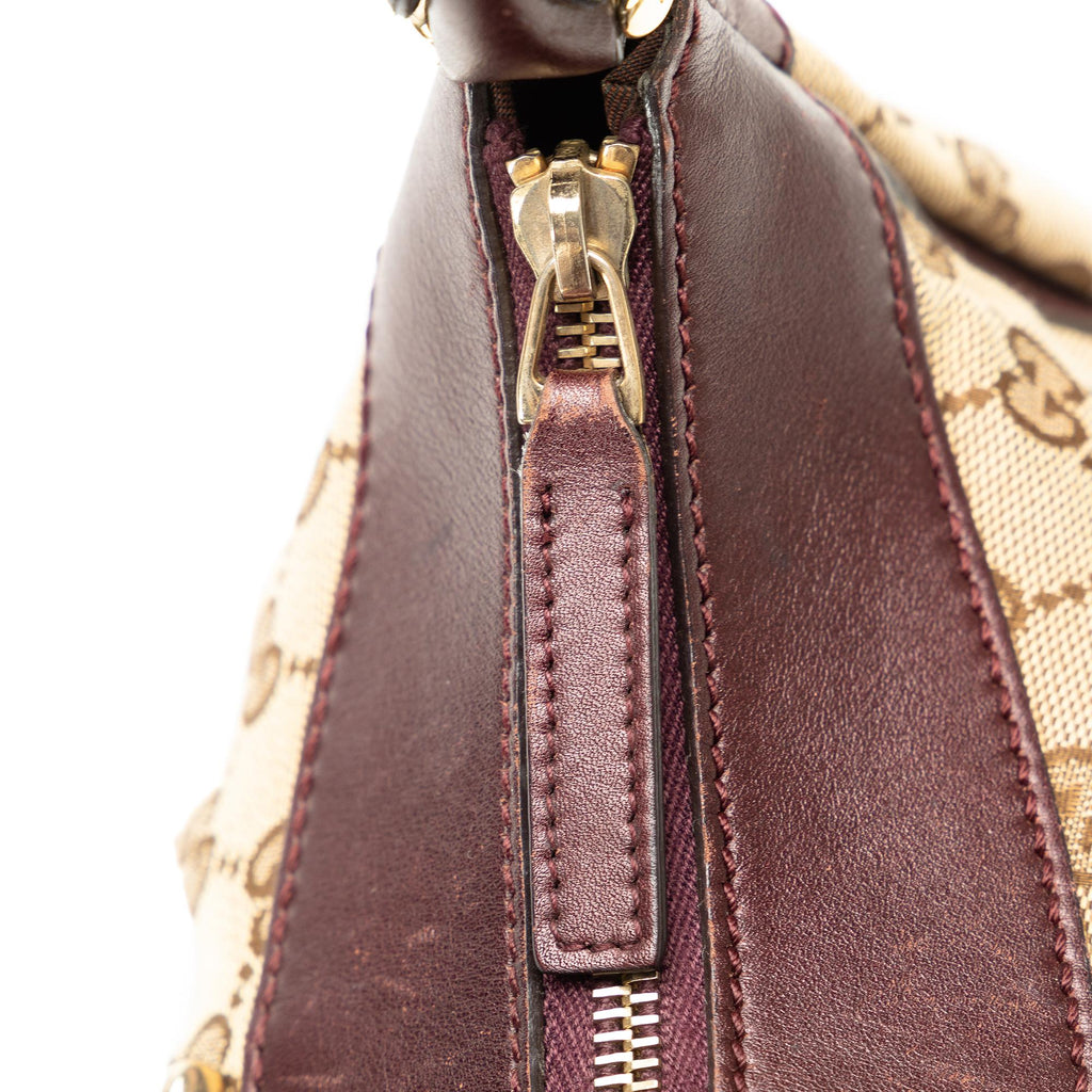 Gucci GG Canvas Abbey D-Ring Handbag (SHG-33rjfk)