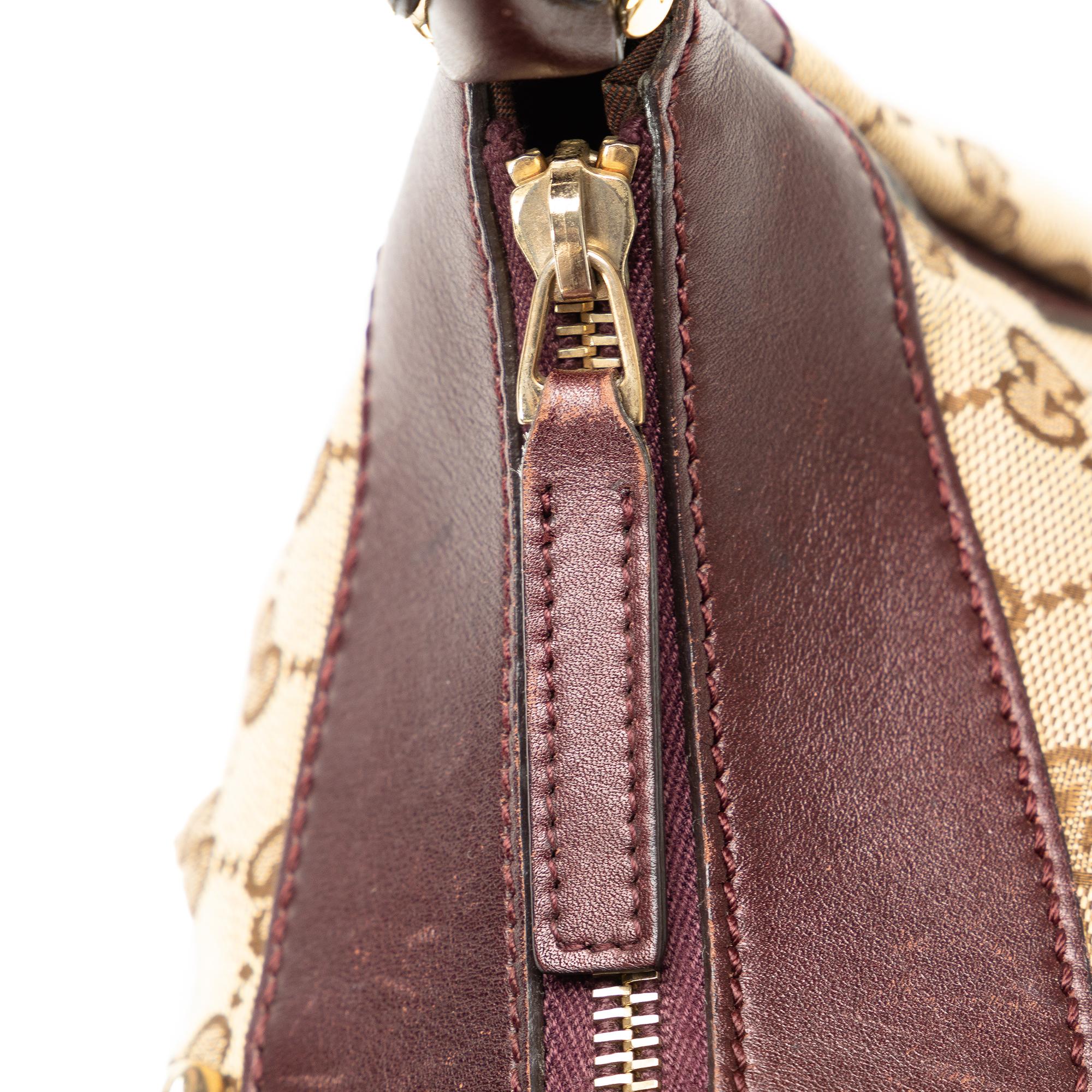 Gucci GG Canvas Abbey D-Ring Handbag (SHG-33rjfk)