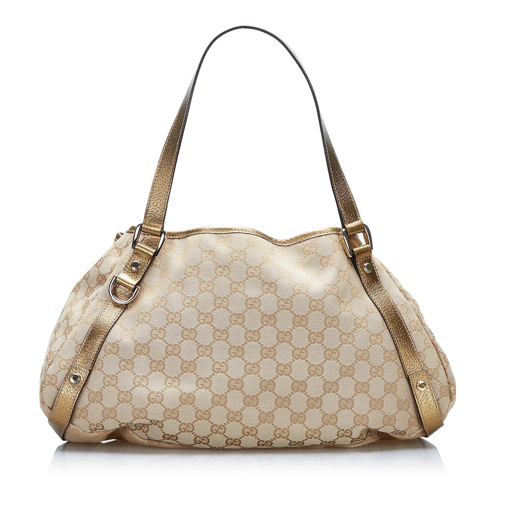 Gucci GG Canvas Abbey D-Ring Hobo (SHG-P6MVMY)