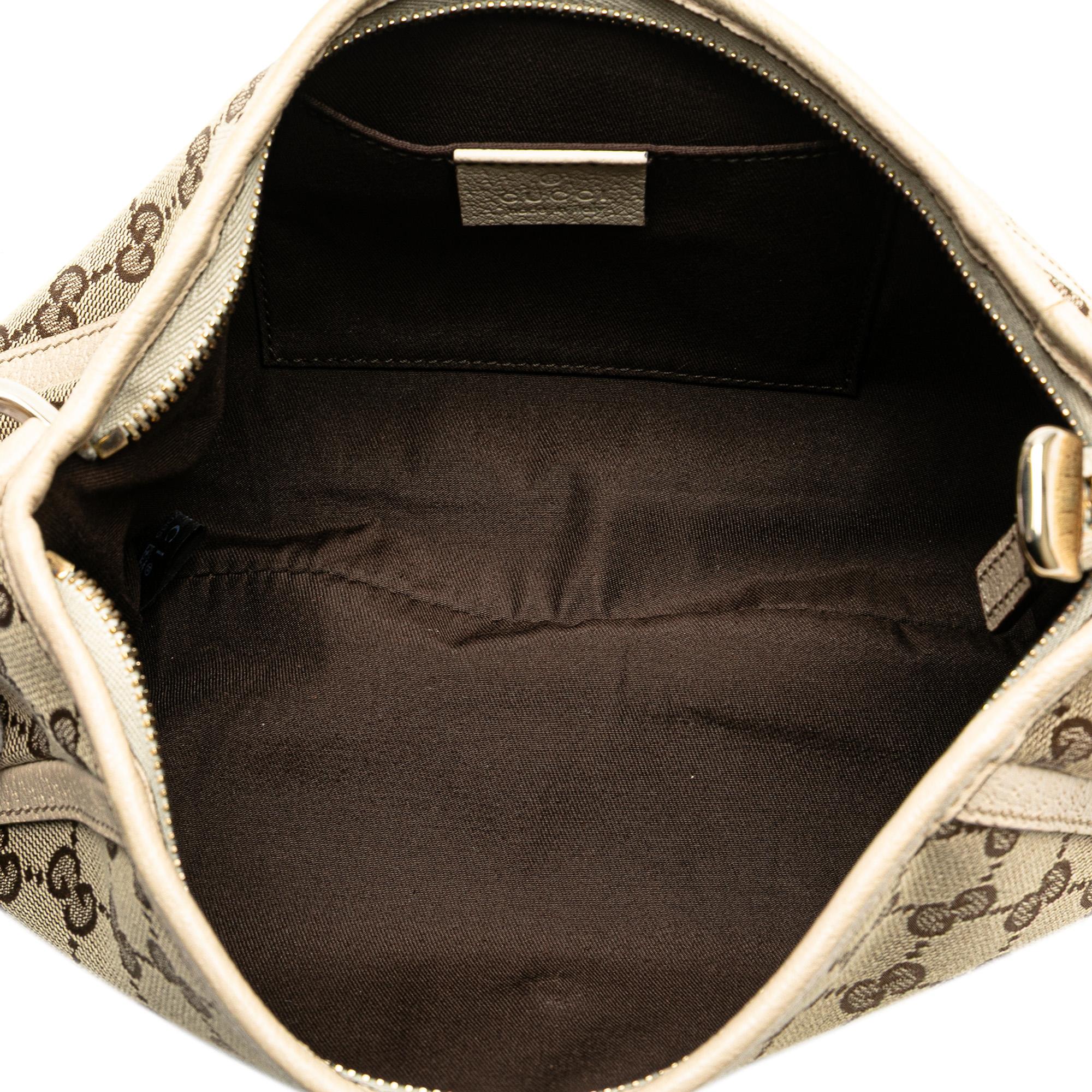Gucci GG Canvas Abbey D Ring Pochette