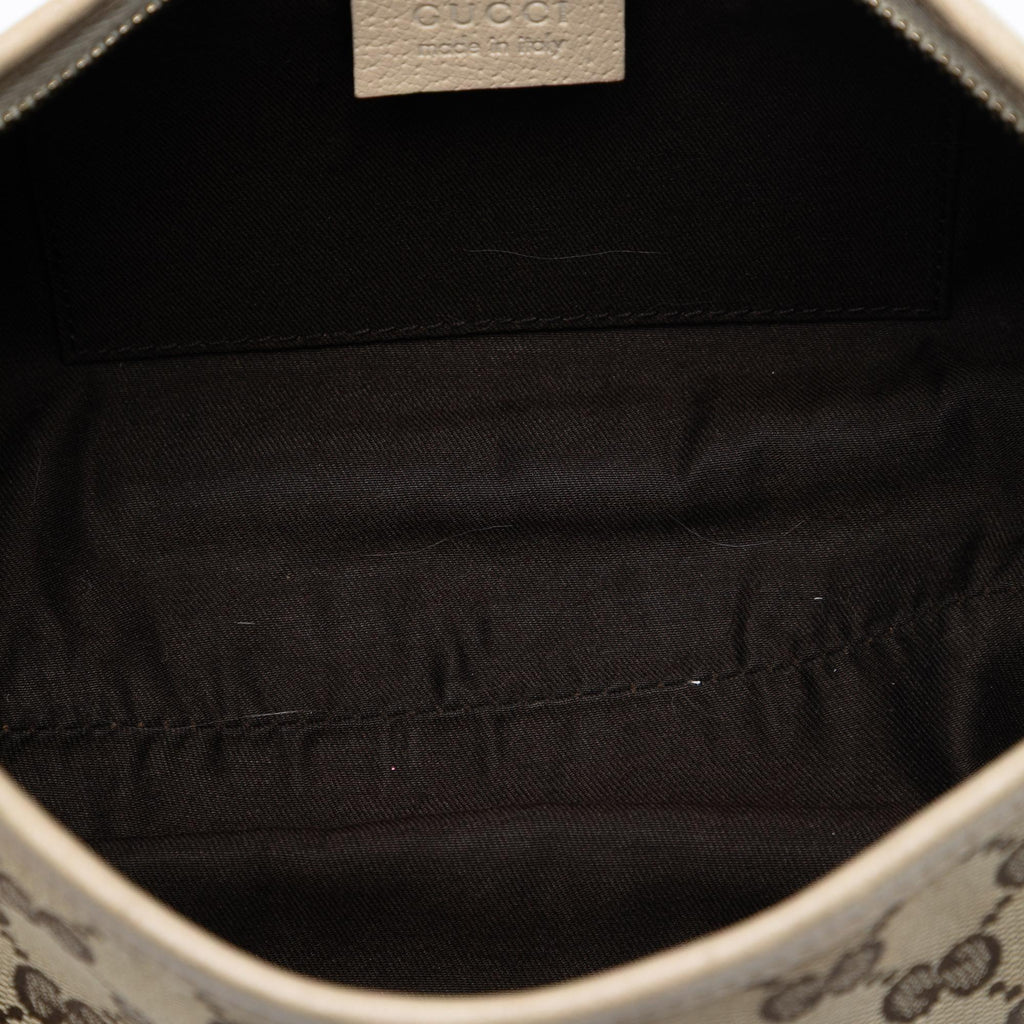 Gucci GG Canvas Abbey D Ring Pochette
