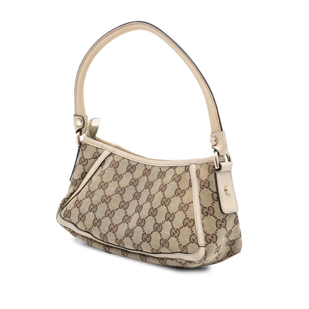 Gucci GG Canvas Abbey D Ring Pochette