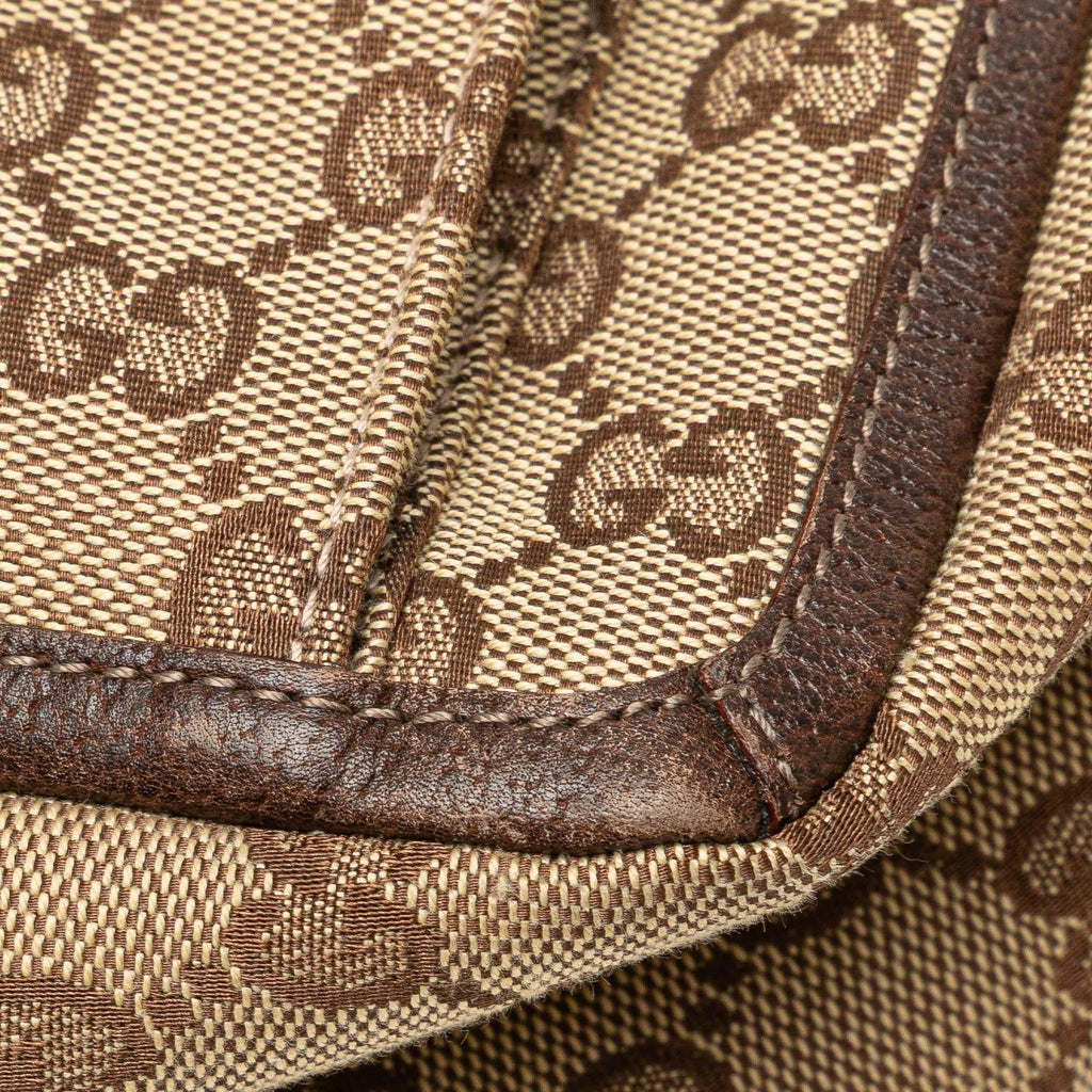 Gucci GG Canvas Abbey D Ring Pocket Tote