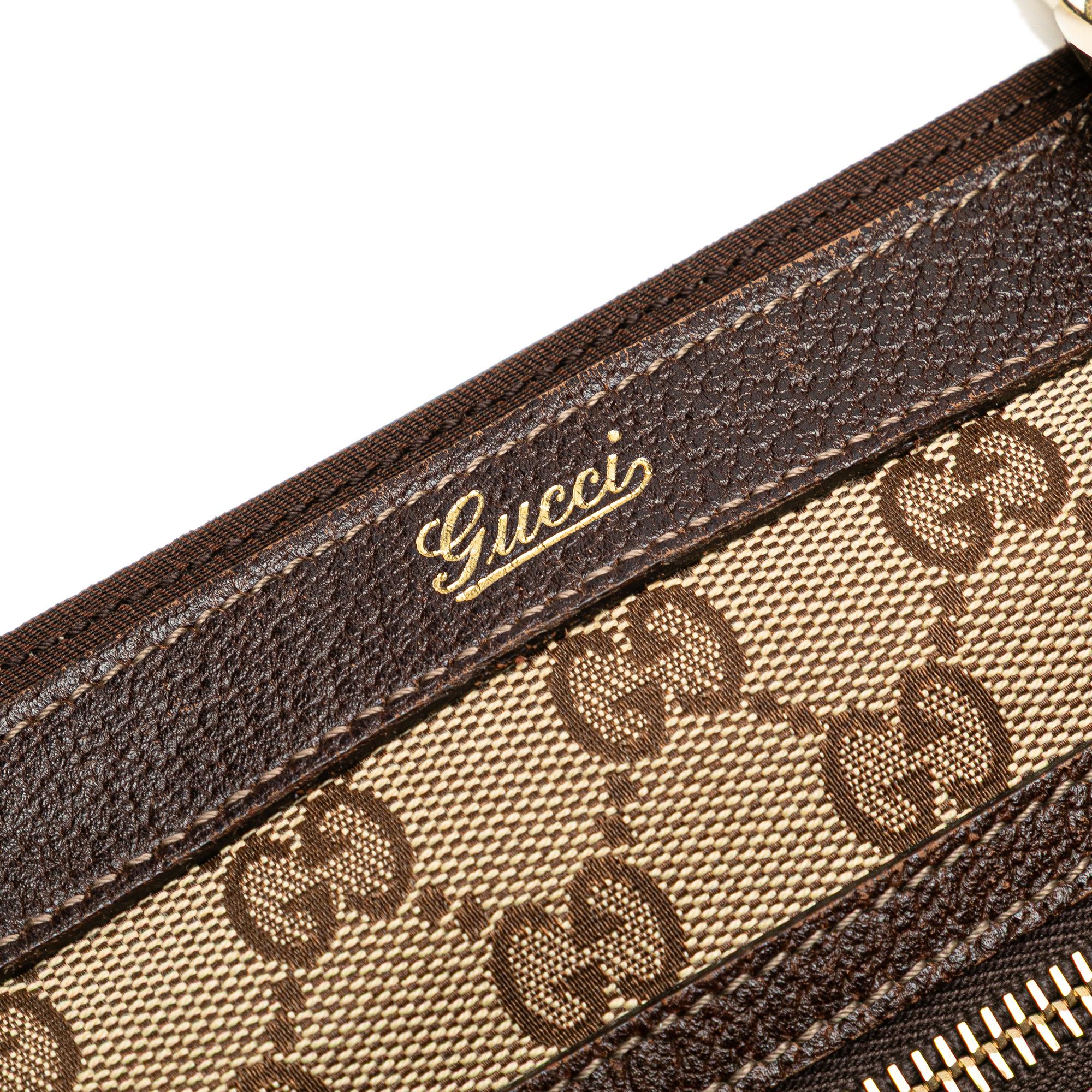 Gucci GG Canvas Abbey D Ring Pocket Tote