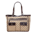 Gucci GG Canvas Abbey D Ring Pocket Tote