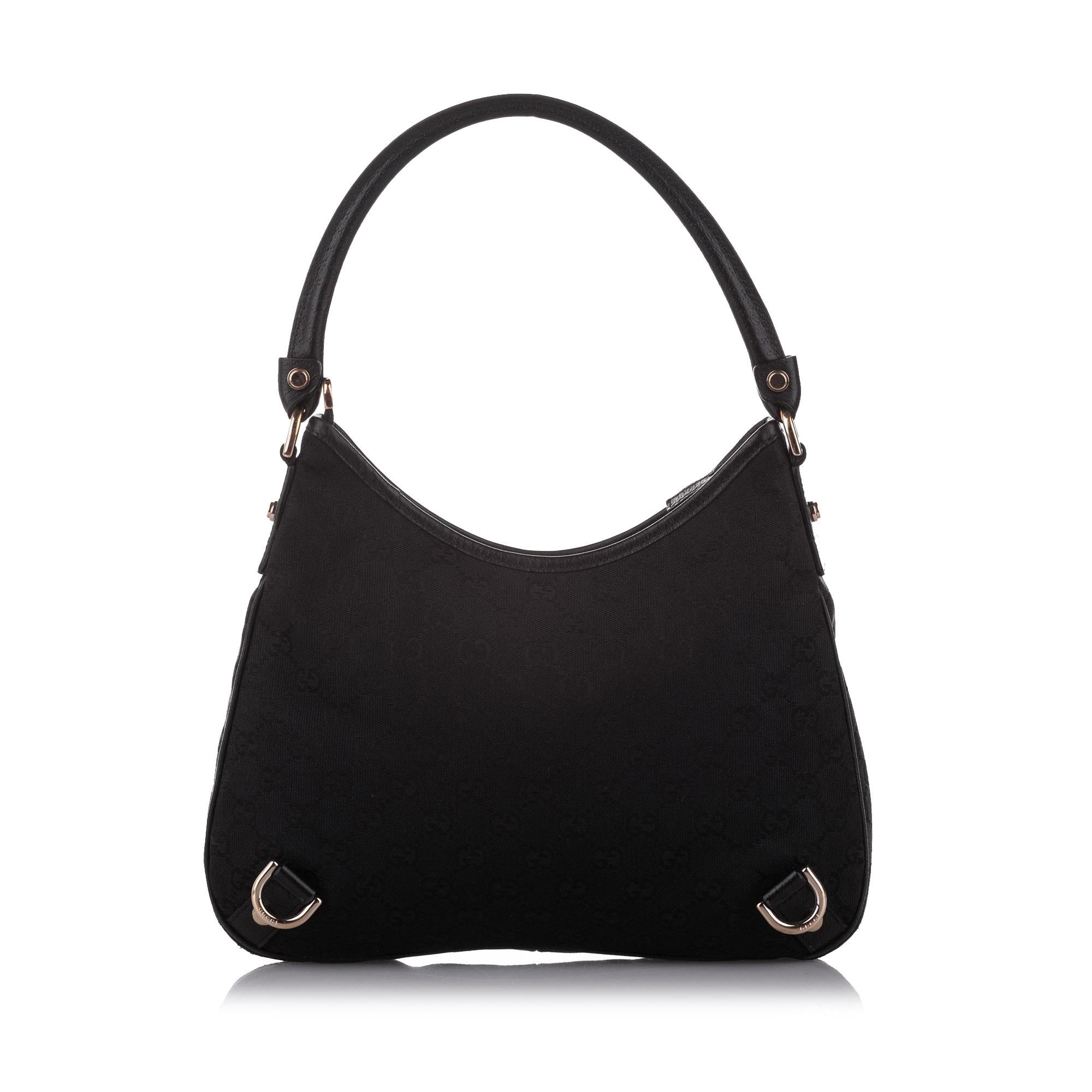 Gucci Gucci Canvas Abbey D-Ring Shoulder Bag (SHG-16440)