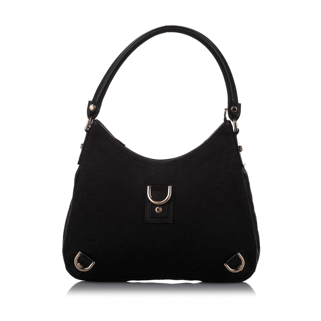 Gucci Gucci Canvas Abbey D-Ring Shoulder Bag (SHG-16440)