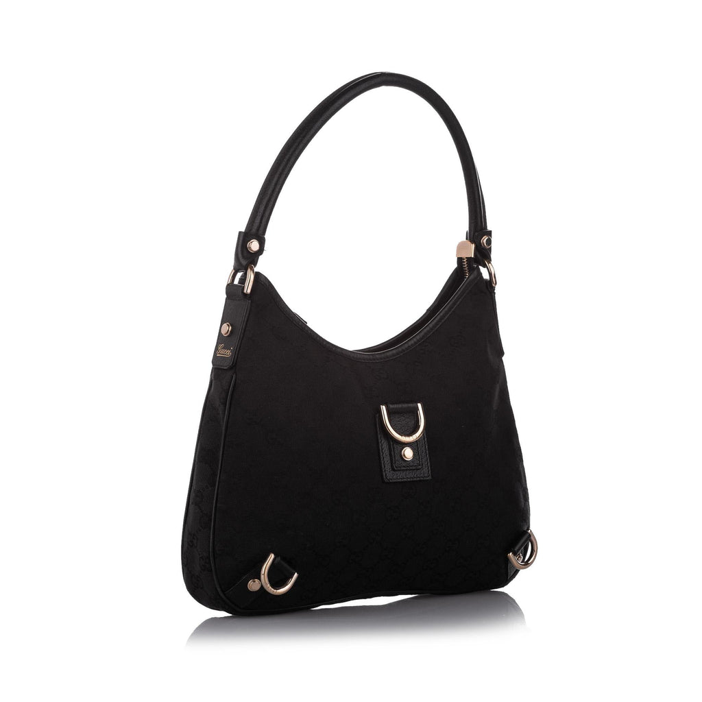 Gucci Gucci Canvas Abbey D-Ring Shoulder Bag (SHG-16440)