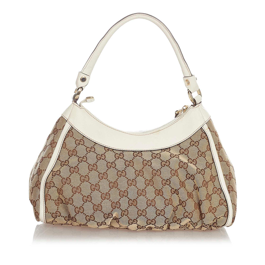 Gucci Gucci Canvas Abbey D-Ring Shoulder Bag (SHG-22689)