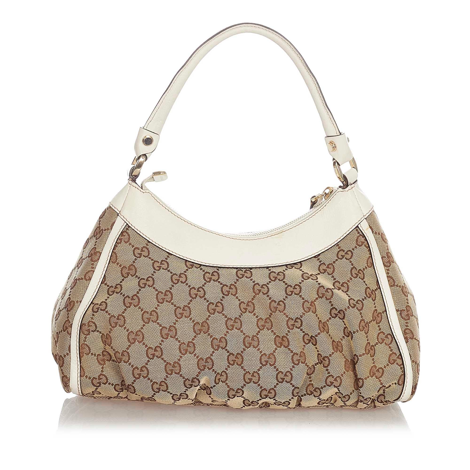 Gucci Gucci Canvas Abbey D-Ring Shoulder Bag (SHG-22689)