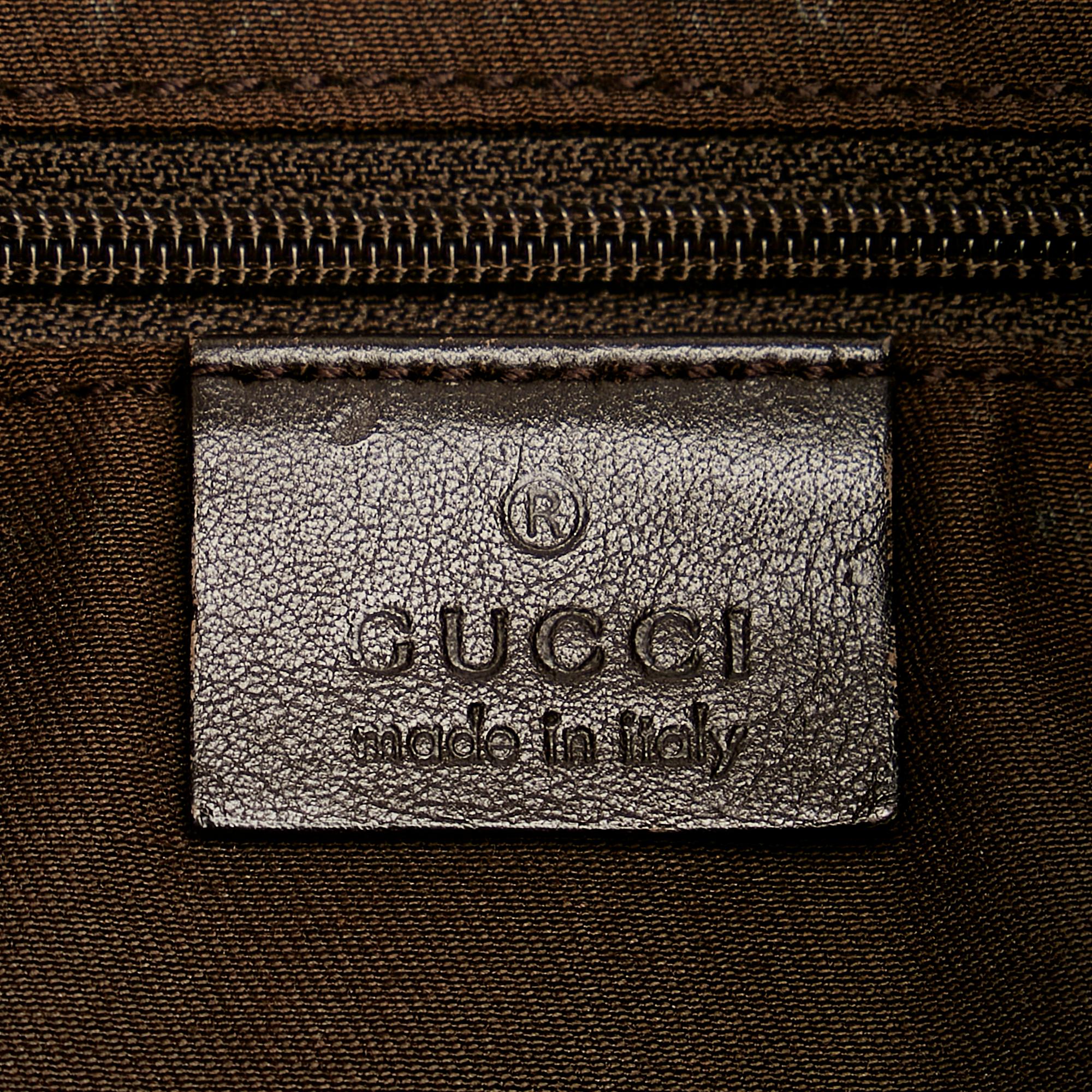 Gucci Gucci Canvas Abbey D-Ring Shoulder Bag (SHG-23487)