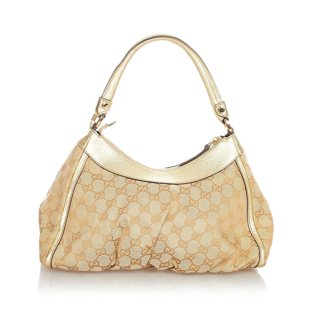 Gucci Gucci Canvas Abbey D-Ring Shoulder Bag (SHG-23962)