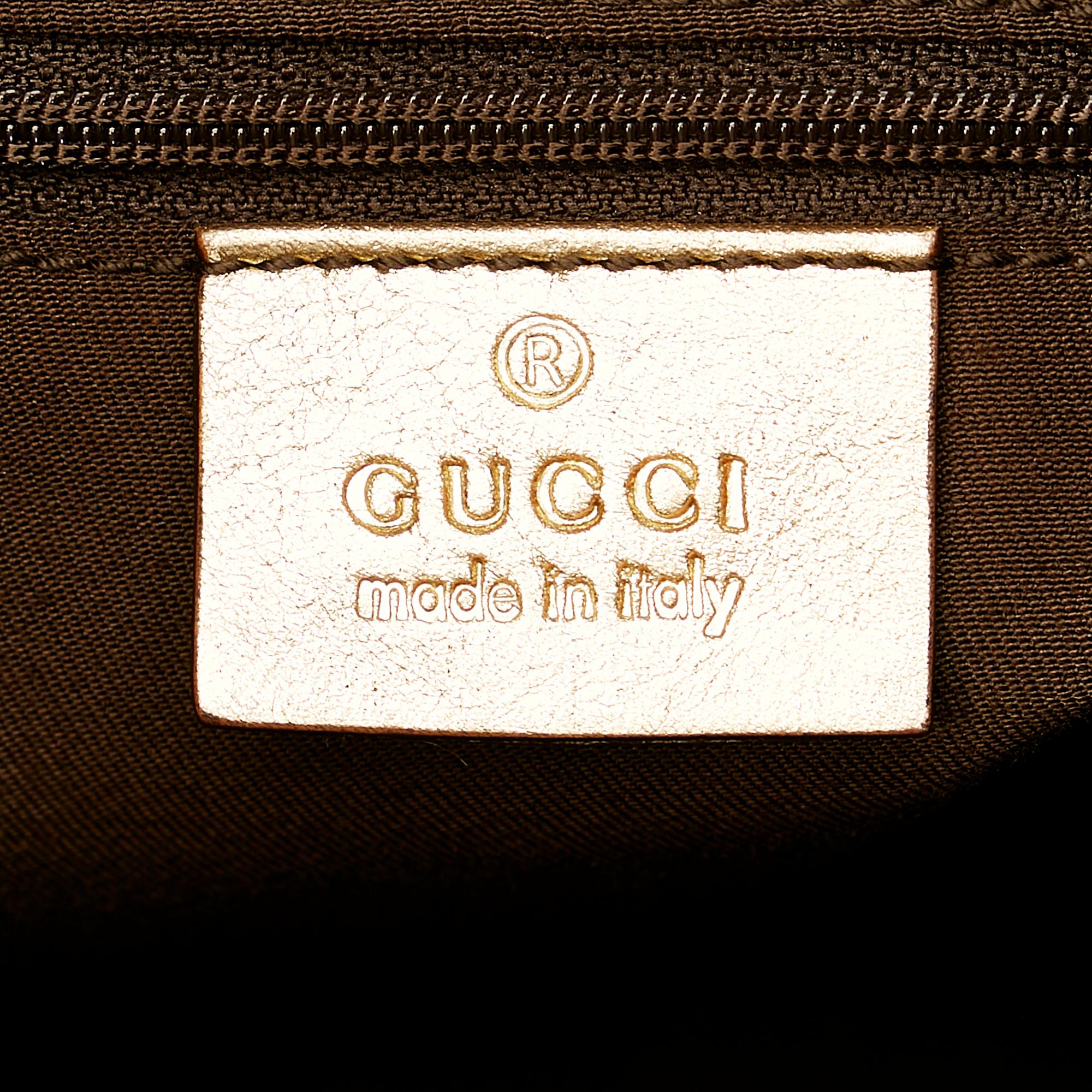 Gucci Gucci Canvas Abbey D-Ring Shoulder Bag (SHG-23962)