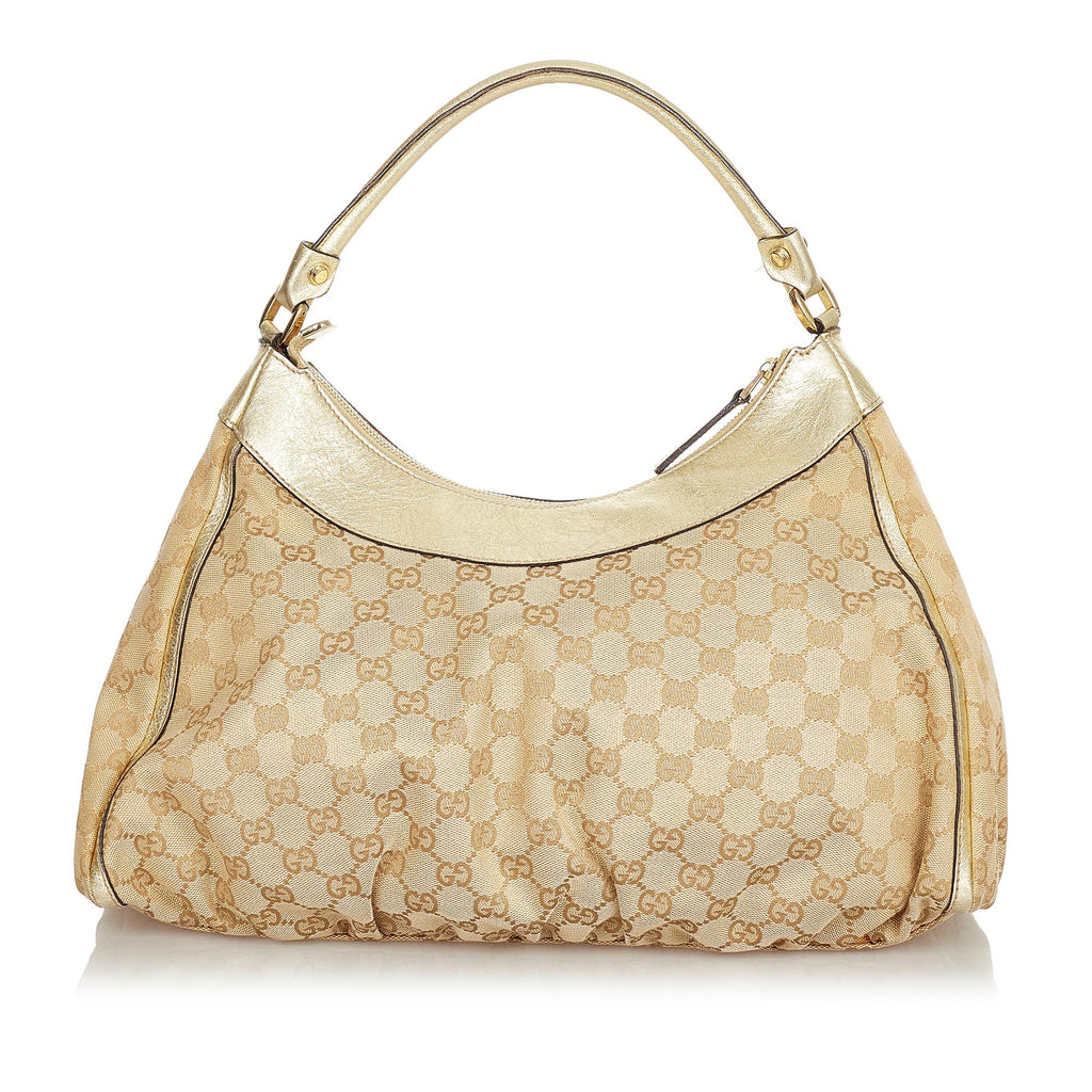 Gucci Gucci Canvas Abbey D-Ring Shoulder Bag (SHG-24365)