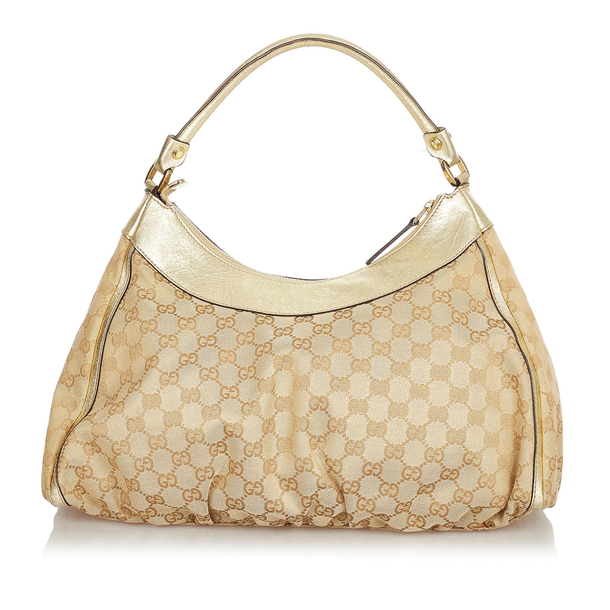 Gucci Gucci Canvas Abbey D-Ring Shoulder Bag (SHG-24365)