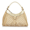 Gucci Gucci Canvas Abbey D-Ring Shoulder Bag (SHG-24365)